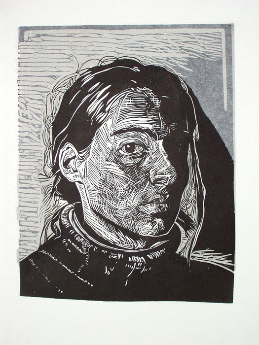 Rita Linocut